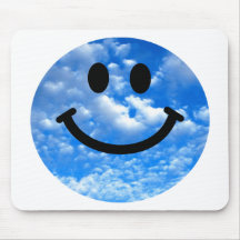 Himmel-smiley Mousepads