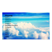 Himmel-Visitenkarte