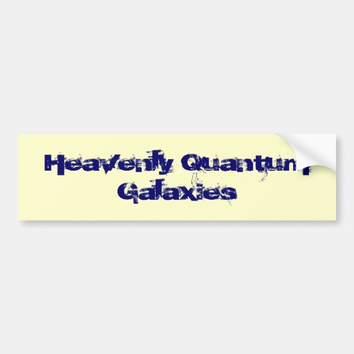 Himmlische Quantums-Galaxien Autosticker
