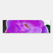 Himmlische rosa Rose und Bedeutung Auto Aufkleber