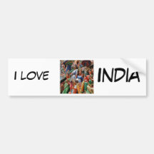 Hindische Götter Auto Sticker