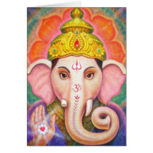 Hindische Kunst Ganesha positive geistige Energiek