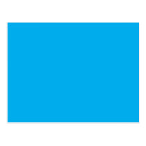 Hintergrund-Farbe - cyan-blau postkarten