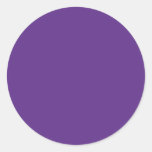 Hintergrund-Farbe - lila Runde Sticker