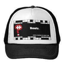 Hintern-Kreuzworträtsel-Hut Kultcaps
