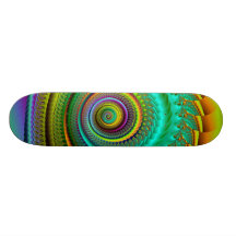 Hinunter den Kaninchenbau Personalisierte Skateboarddecks