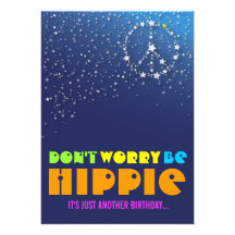 Hippie-glückliche 50. Geburtstags-FriedensParty Ei
