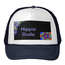 Hippie-Typ Baseball Mütze
