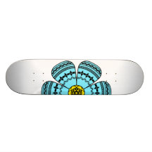 Hipster-BlumeSkateboard Individuelle Skateboards