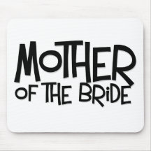 Hipster-Mutter der Braut Mousepad