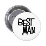 Hipster-Trauzeuge Button