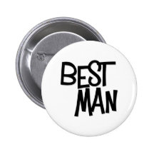 Hipster-Trauzeuge Button