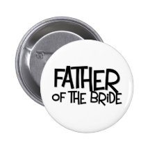 Hipster-Vater-Braut Lite T Anstecknadelbutton