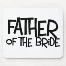 Hipster-Vater-Braut Lite T Mousepads
