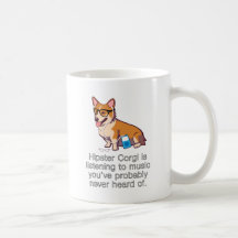 HipsterCorgi Tee Tassen