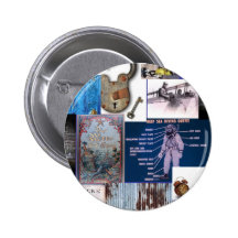 Historische Collage Anstecknadelbuttons
