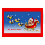 HO! HO! IGEL! Gruß-Karte