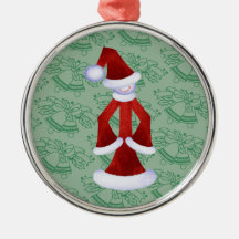 Ho Ho Sankt Weihnachtsbaum Ornament
