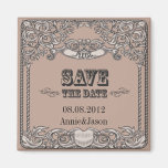 Hoch entwickelter Western, der SaveTheDate Magnete