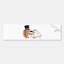 Hochzeit Bell Autoaufkleber