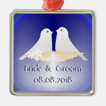 Hochzeits-Andenken-Verzierung Ornament
