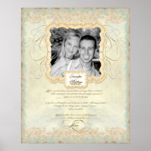Hochzeits-Fotografie-Liebe-Kapitel-barockes elegan Plakate