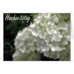 Hochzeitstag Blumen Grußkarten