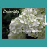 Hochzeitstag Blumen karten