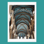 Hochzeitstag - Kirche einladungen