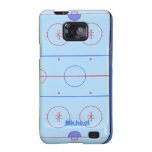 Hockey-Eisbahnen-Samsungs-Case-Mate-Fall Samsung Galaxy SII Case