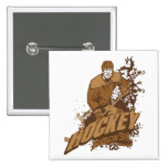 Hockey-Felsen Anstecknadelbuttons
