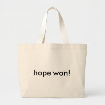 Hoffnung gewonnen! tasche