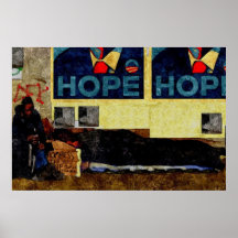 Hoffnung in der Ruhe Plakatdruck