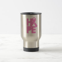 Hoffnungs-rosa Band Kaffee Tassen
