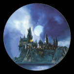 Hogwarts durch Mondschein aufkleber