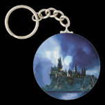 Hogwarts durch Mondschein schlüsselanhänger