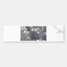 hohe Gebäude Auto Sticker