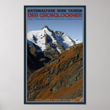 Hohe Tauern - Großglockner Plakatdruck