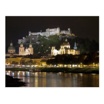 Hohensalzburg Schloss, Salzburg Postkarte
