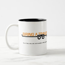 Holen Sie einen Anhänger-Becher Kaffee Tassen