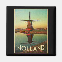 Holland-Windmühle Magnets