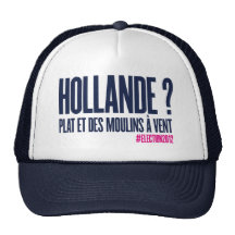 Hollande - Satire Netzmützen