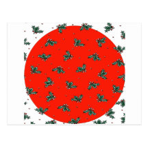 Holly_png Postkarte