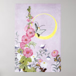 Hollyhock-, Dahlie-und Ballon-Blumen Posterdrucke