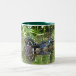 hölzerne Ente Kaffeetasse