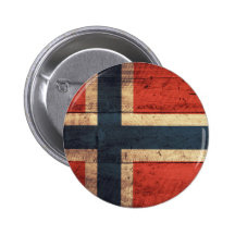 Hölzerne Norwegen-Flagge Anstecknadelbuttons