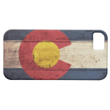 Hölzerner Colorado-Flagge iPhone 5 Fall Schutzhülle Fürs iPhone 5