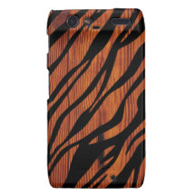 Hölzerner Fall Kornzebra-Druck-Motorolas Droid RAZ Motorola Droid RAZR Hüllen