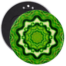 HÖLZERNES Element kaleido Muster Anstecknadelbutton