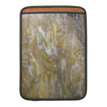 Hölzernes Lötaugenmuster MacBook Air Sleeve